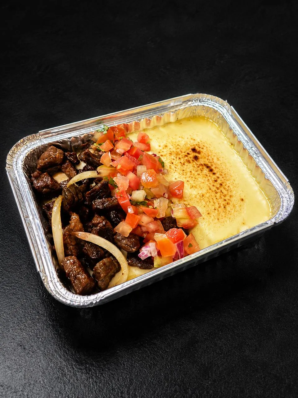 Pirão de Aipim c/Carne de Sol